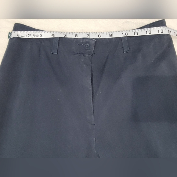 Ralph Lauren Blue Pantsuit Classic Straight-Leg Design - Picture 4 of 8